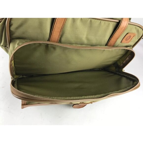 Hartmann Luggage Unisex Beige‎ Brown Top Handle Carry On Expandable Shoulder Bag - Picture 8 of 13